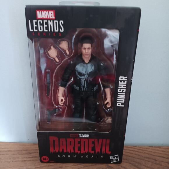 Marvel Legends Daredevil: Born Again The Punisher 6" Action Figure NIB - Picture 1 of 3